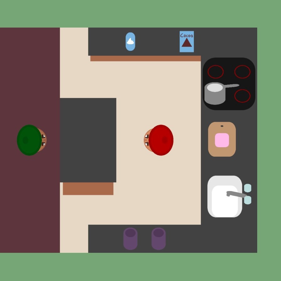 Overbrewed gameplay from Cozy Winter Game Jam 2023