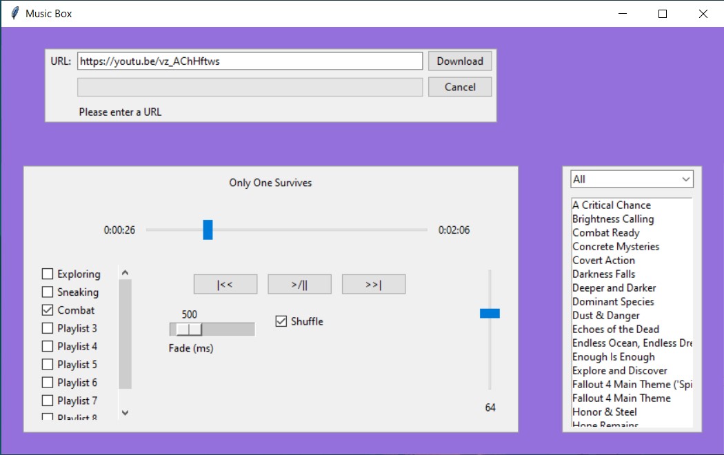 Music Box Screenshot